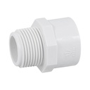 Adaptador macho de PVC de 3/4', FOSET PVC-612