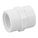 Adaptador hembra de PVC 3/4', FOSET PVC-602