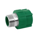 Adaptador PPR 1-1/2' macho con inserto metálico, FOSET CV-615