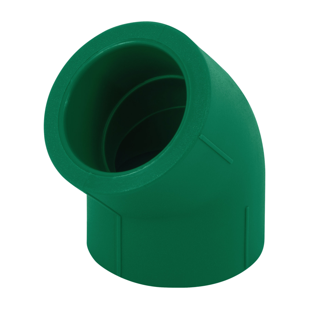 Codo 45° de PPR, 1-1/4' (40mm), FOSET CV-864