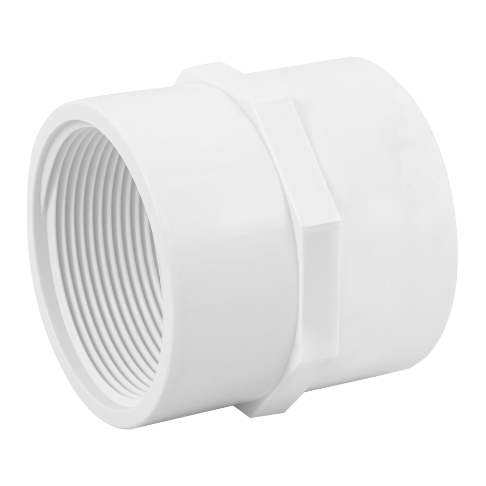 Adaptador hembra de PVC, 2', FOSET PVC-606