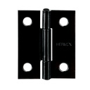 Bisagra rectangular 1-1/2x1-3/16', acero negro mate, HERMEX BR-156