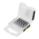 Estuche con 5 puntas torx T9 largo 1', TRUPER EXPERT PUDE-5109