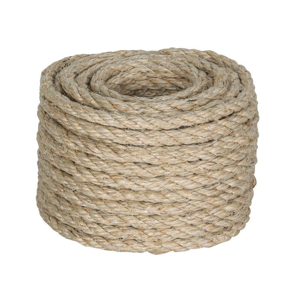 Piola de Sisal (henequén) de 8 mm x 15 m natural, FIERO PIO-815S
