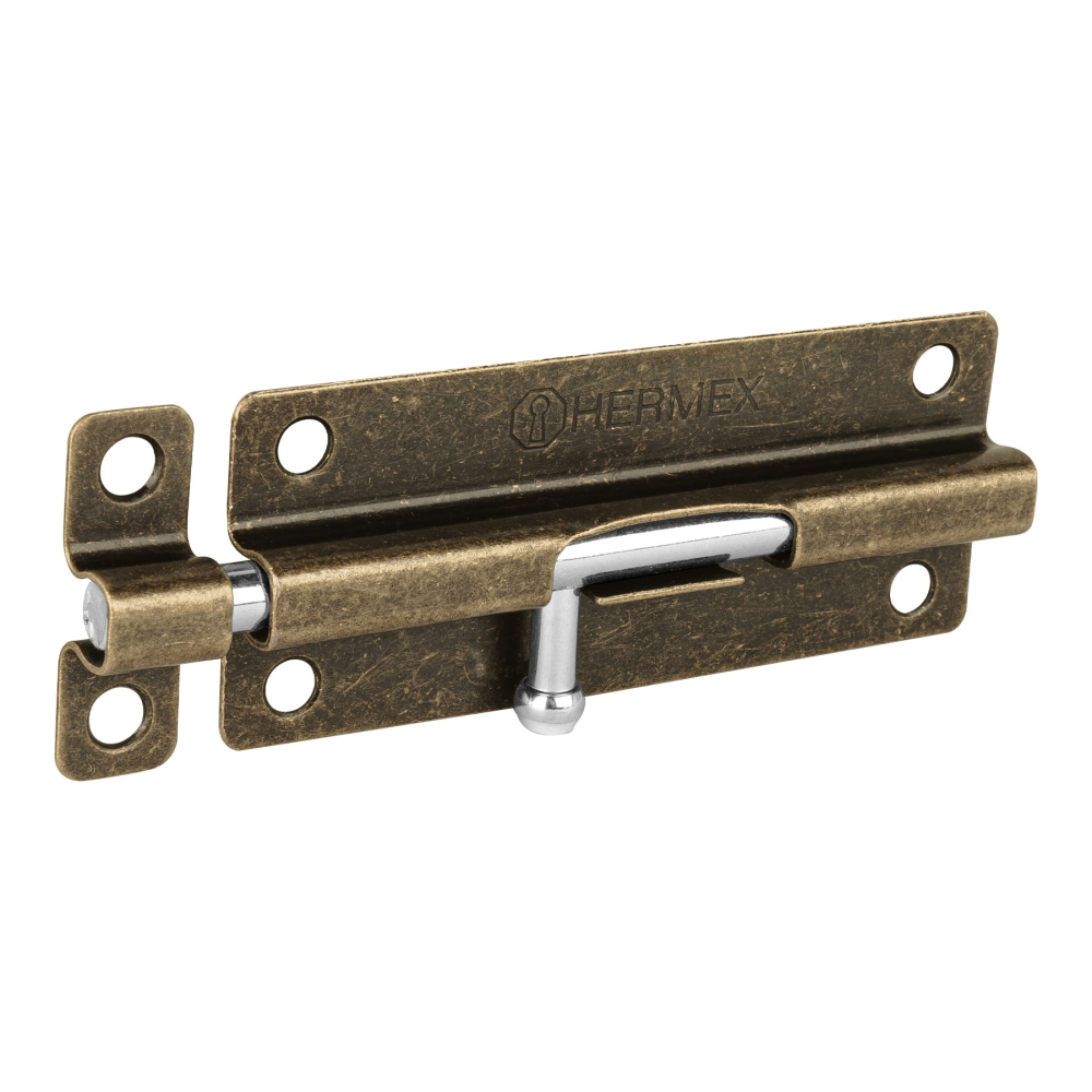 Pasador de barril de acero latón antiguo 5', HERMEX PAS-52