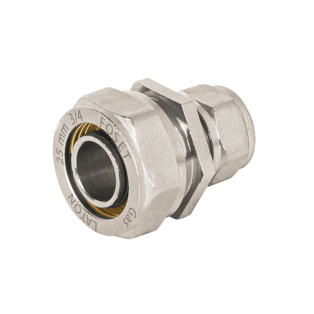 Cople de compresión reducido para PEALPE, 3/4' x 3/8', FOSET PPG-3438CM