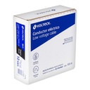 Rollo de 100 m de cable THHW-LS 12 AWG negro, Volteck CAB-12N