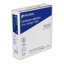 Rollo de 100 m de cable THHW-LS 8 AWG blanco, VOLTECK CAB-8B