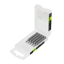 Estuche con 5 puntas torx T8 largo 2', Truper Expert PUDE-5208