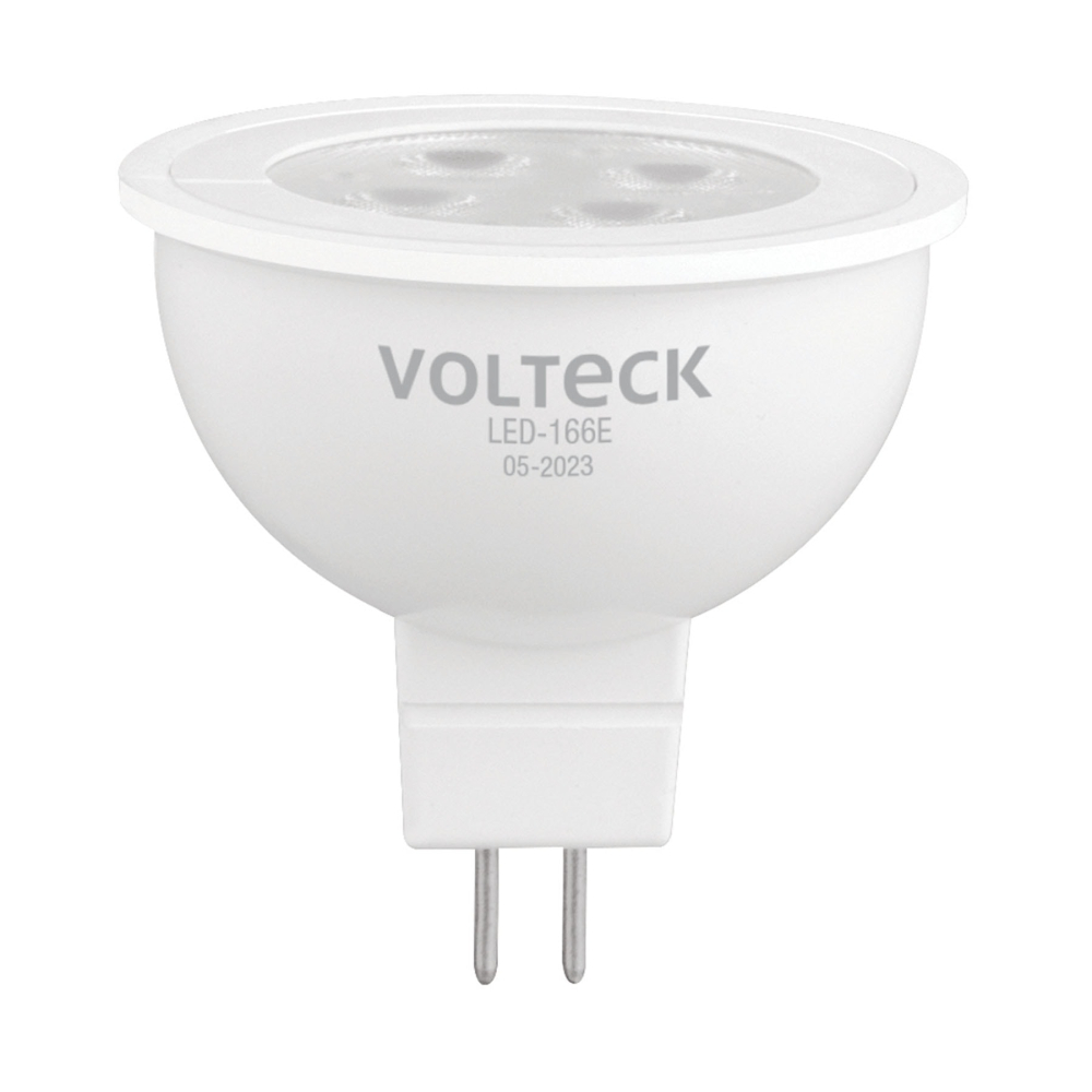 Foco LED MR16 GU5.3 4W (30W) 6500 K luz blanca fría, VOLTECK LED-164E