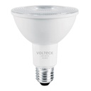Foco LED 11 W tipo PAR30, 6500K blanca fría, VOLTECK LED-3011E