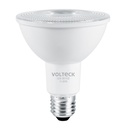 Foco LED 11 W tipo PAR30, 3000K blanca cálida, VOLTECK LED-3011CE