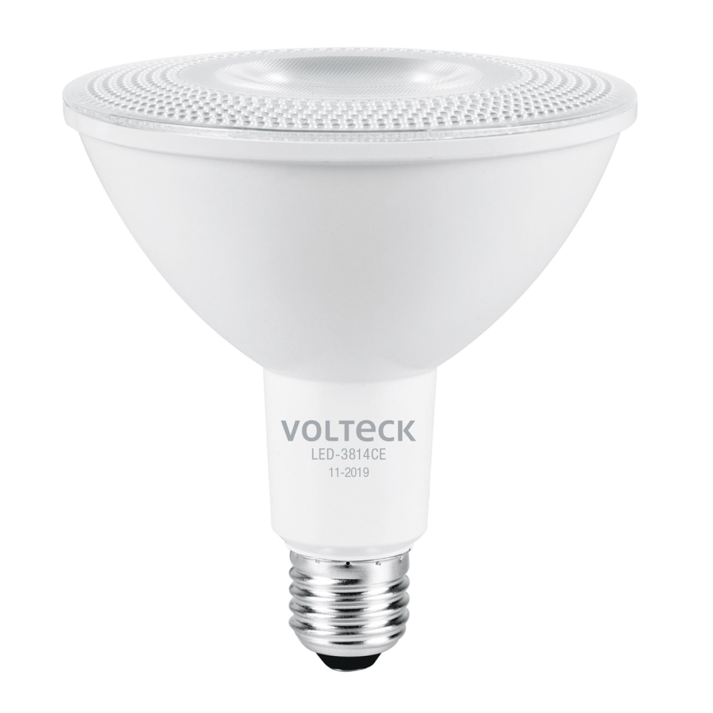 Foco LED 14 W tipo PAR38, 3000K blanca cálida, VOLTECK LED-3814CE