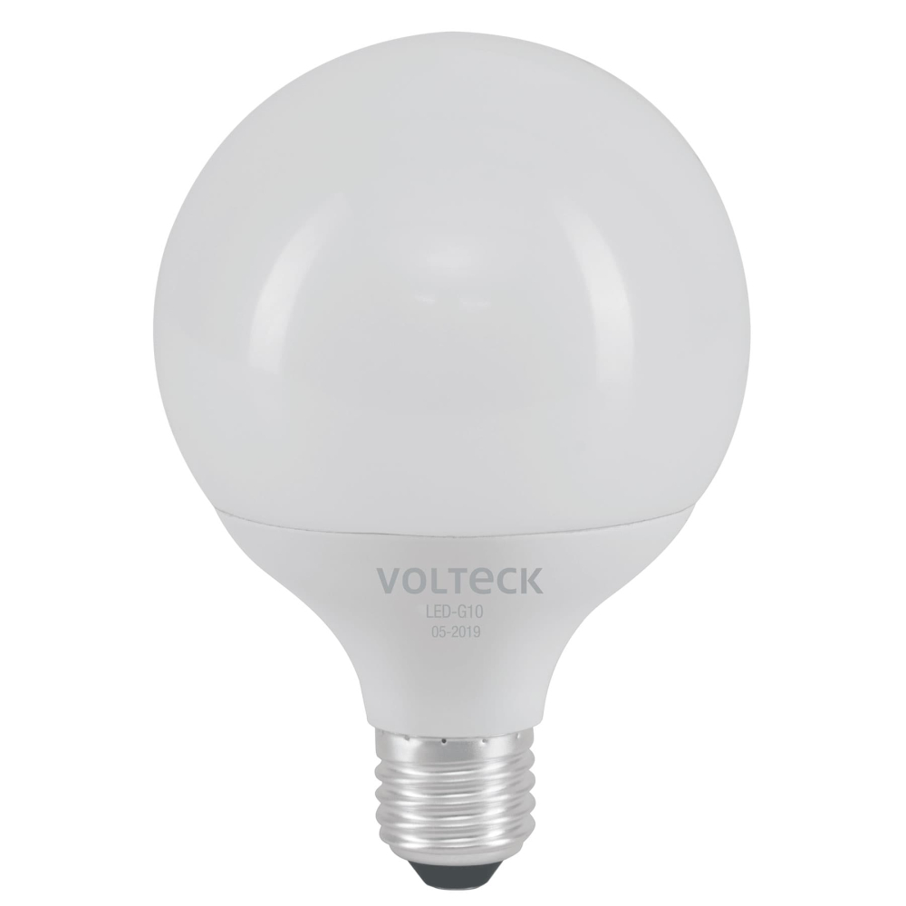 Foco LED 8 W, tipo globo G95,6500K blanca fría, E26, VOLTECK LED-G10