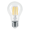Foco LED filamento 6 W, A19, 2700K luz ambar, E26, VOLTECK LED-196FC