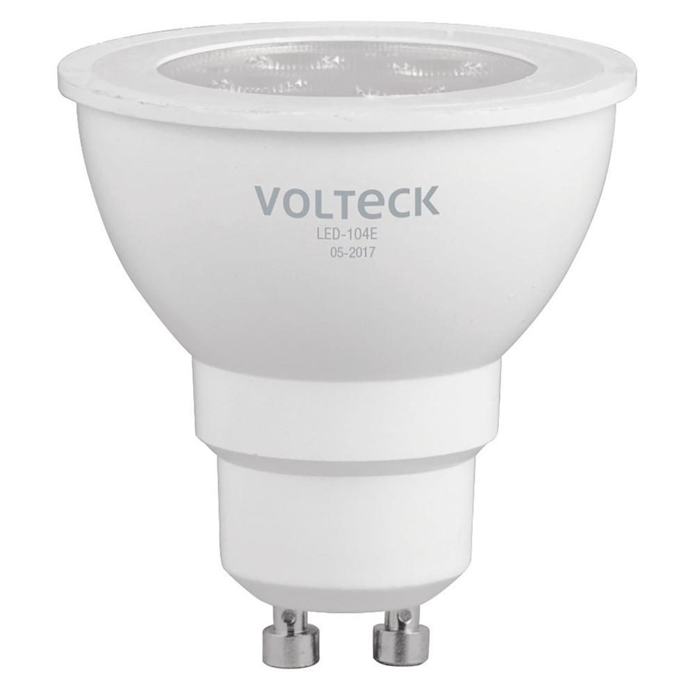 Foco LED MR16 GU10 4 W (30W) 6500 K luz blanca fría, VOLTECK LED-104E