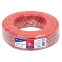 Rollo de 100 m de cable polarizado bicolor p/bocina 18 AWG CABO-18B