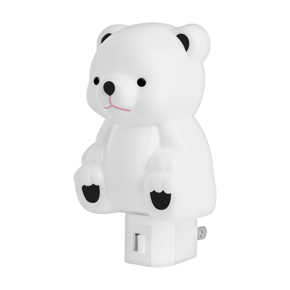 Luz de noche con lámpara E12, oso, Volteck LUZ-14