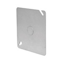 Tapa para caja cuadrada 4' metálica reforzada, VOLTECK TACH-4x4C