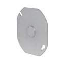 Tapa para caja octagonal 4' metálica reforzada, VOLTECK TACH-4x4O