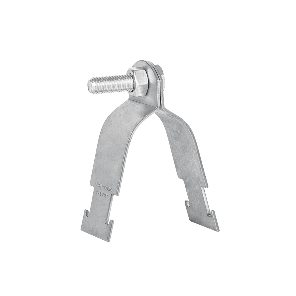 Abrazadera para perfil monocanal de 1 1/2', VOLTECK PU-112A
