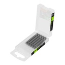 Estuche con 5 puntas torx T40 largo 2', Truper Expert PUDE-5240