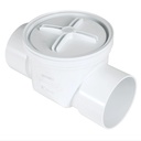 Válvula check antiretorno 6', ABS, FOSET VACHE-6S