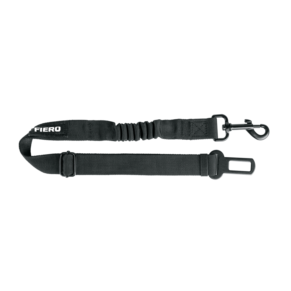 Correa de perro para cinturón de seguridad 90cm, FIERO COPE-90S