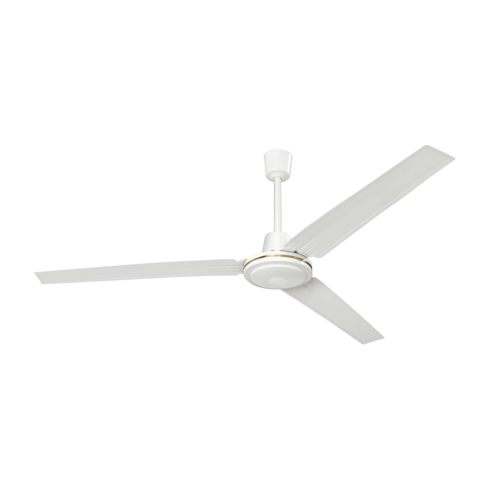 Ventilador de techo para interior, 56', blanco, VOLTECK VENT-56
