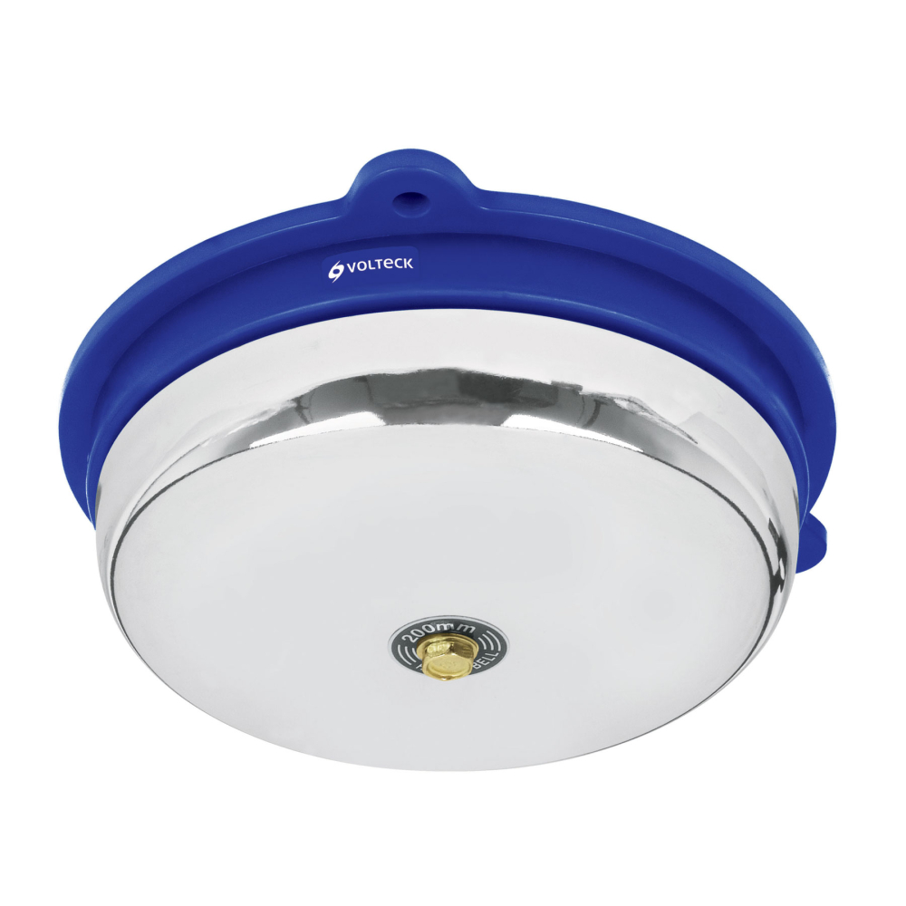 Timbre industrial tipo campana de 8', VOLTECK TIMC-8