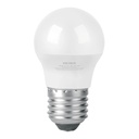 Foco LED 3W (25W) G45, 3000K blanca cálida, 270 lm, blíster LED-30GC