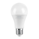 Foco LED 12W (75W) A19, 3000K blanca cálida, 1050lm, blíster LED-75C