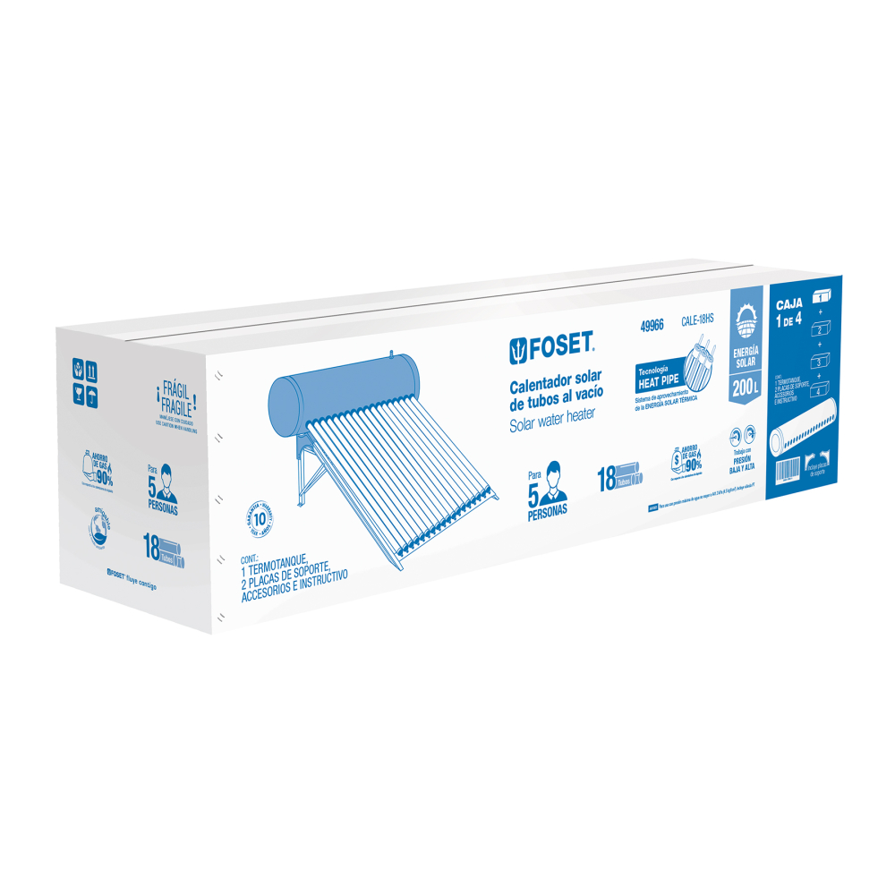 Caja de empaque de repuesto para CALE-18HS-1, FOSET CJ-CALE-18HS-1