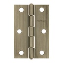 Bisagra rectangular 2-1/2' latón antiguo, HERMEX BR-252