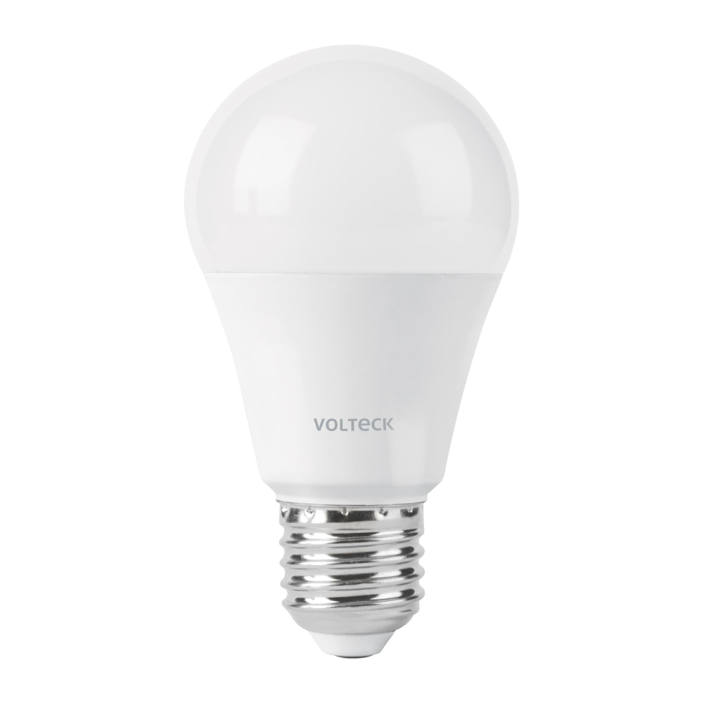Foco LED 9W (60W) A19, sensor de movimiento, 6500K, VOLTECK LED-60SM