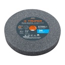 Rueda abrasiva p/esmeril 10'x32mm, óxido aluminio, grano 36 PIES-1036