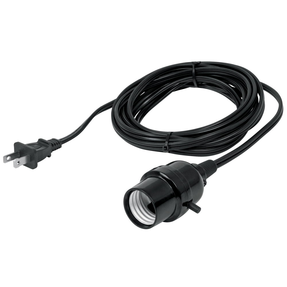 Portalámparas con cable de 4 m, VOLTECK POLCA-4