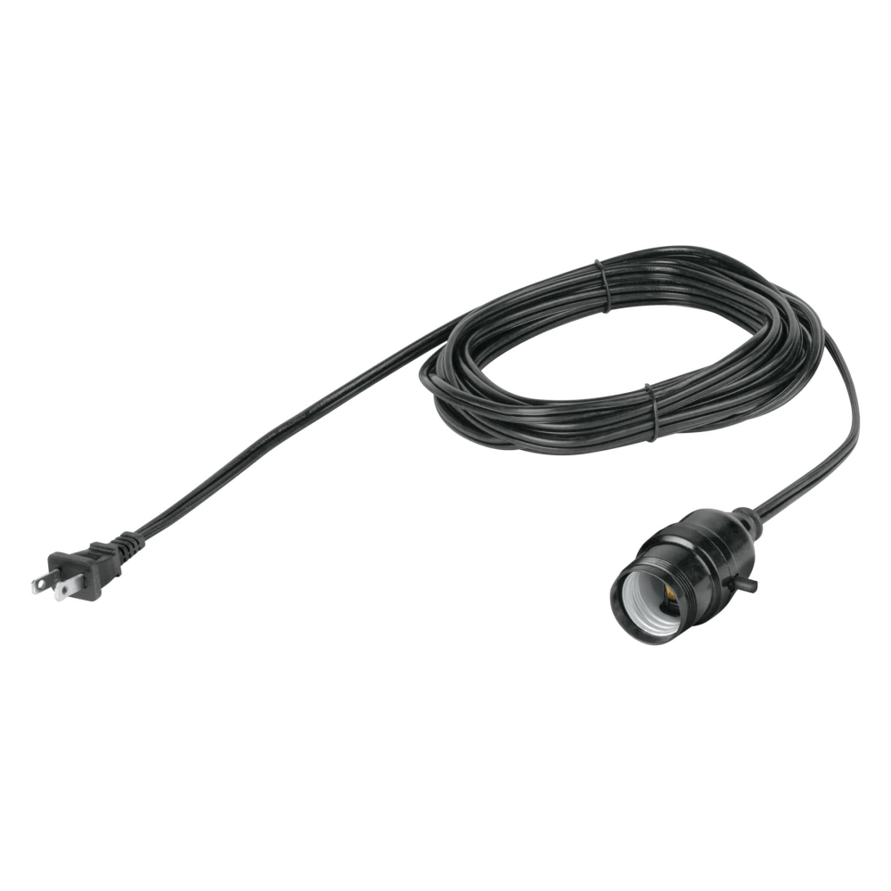 Portalámparas con cable de 6 m, VOLTECK POLCA-6