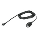 Portalámparas con cable de 6 m, VOLTECK POLCA-6