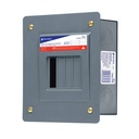 Centro de carga metálico 4 polos 50A de empotrar, VOLTECK CCE-4