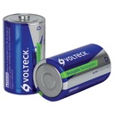 Blíster con 2 pilas recargables D larga duración, 4000 mAh RE-D