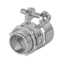 Conector recto 1/2' para tubo flexible metálico, VOLTECK CTF-1/2R