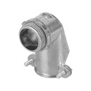 Conector curvo 3/4' para tubo flexible metálico, VOLTECK CTF-3/4C