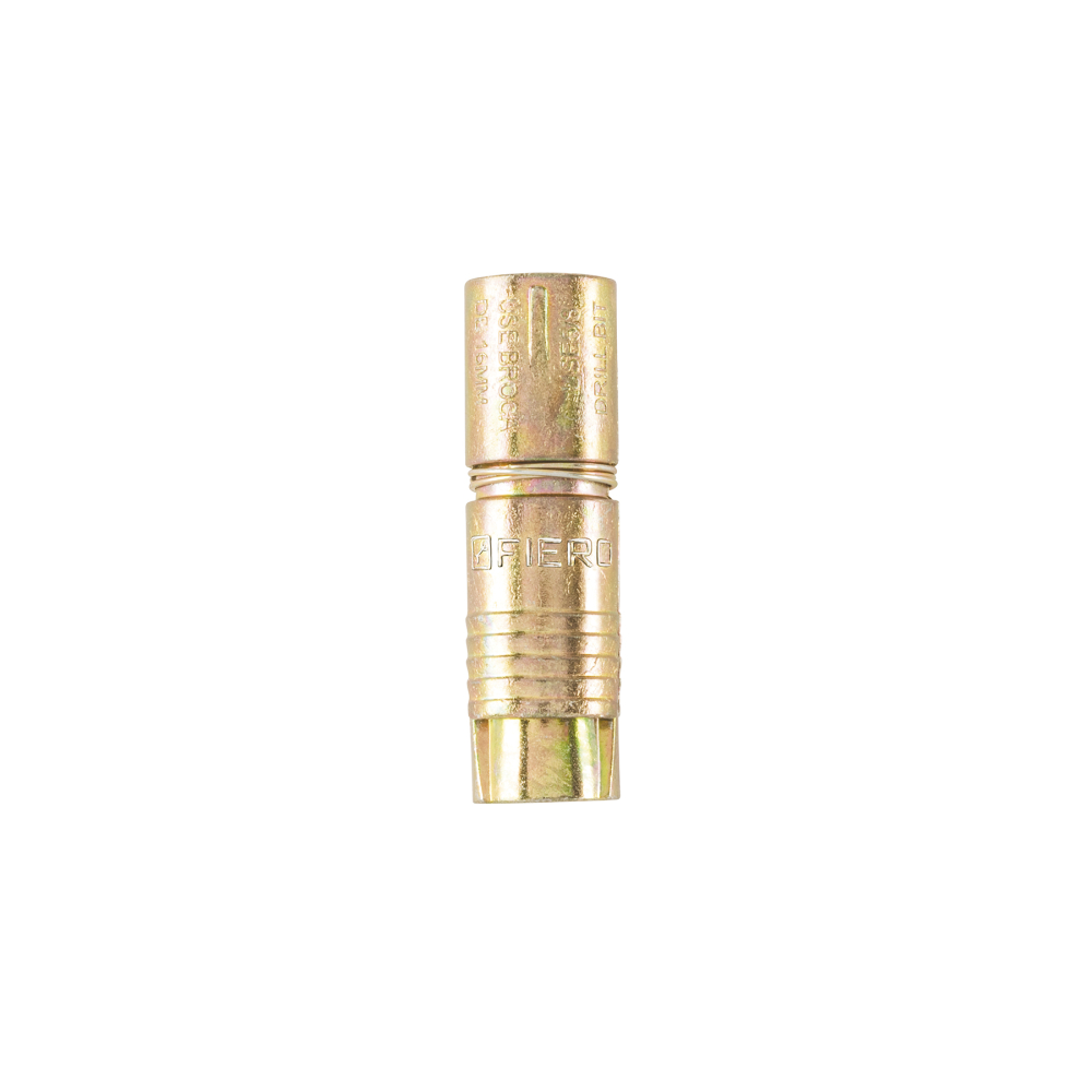 Caja con 50 taquetes expansivos de 3/8' sin tornillo, FIERO TAE-3/8G