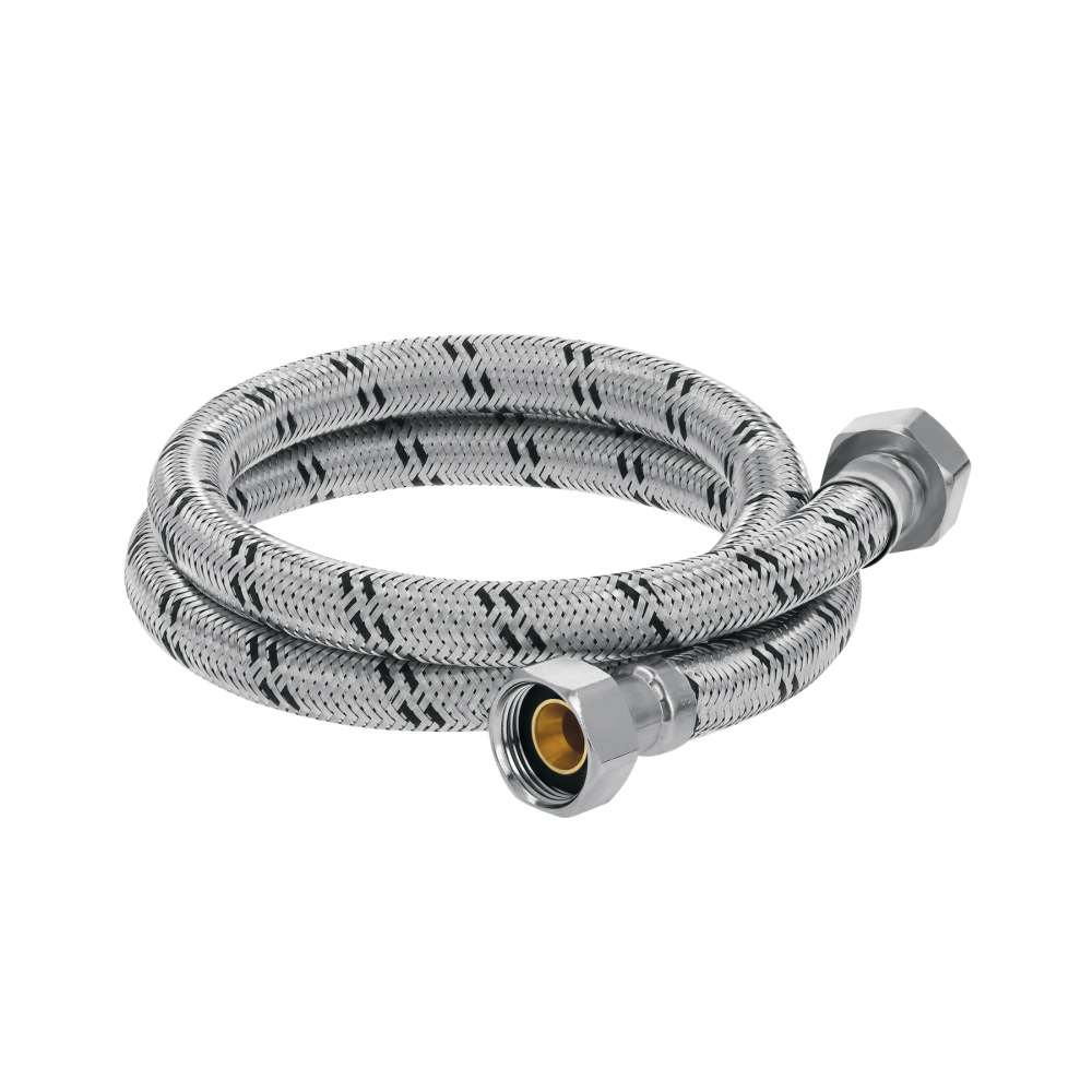 Manguera para boiler, acero inox. 3/4'H x 3/4'H, 100 cm FBO-34100X