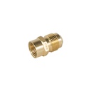 Niple campana de latón de 1/2 x 3/8', FOSET CLG-494