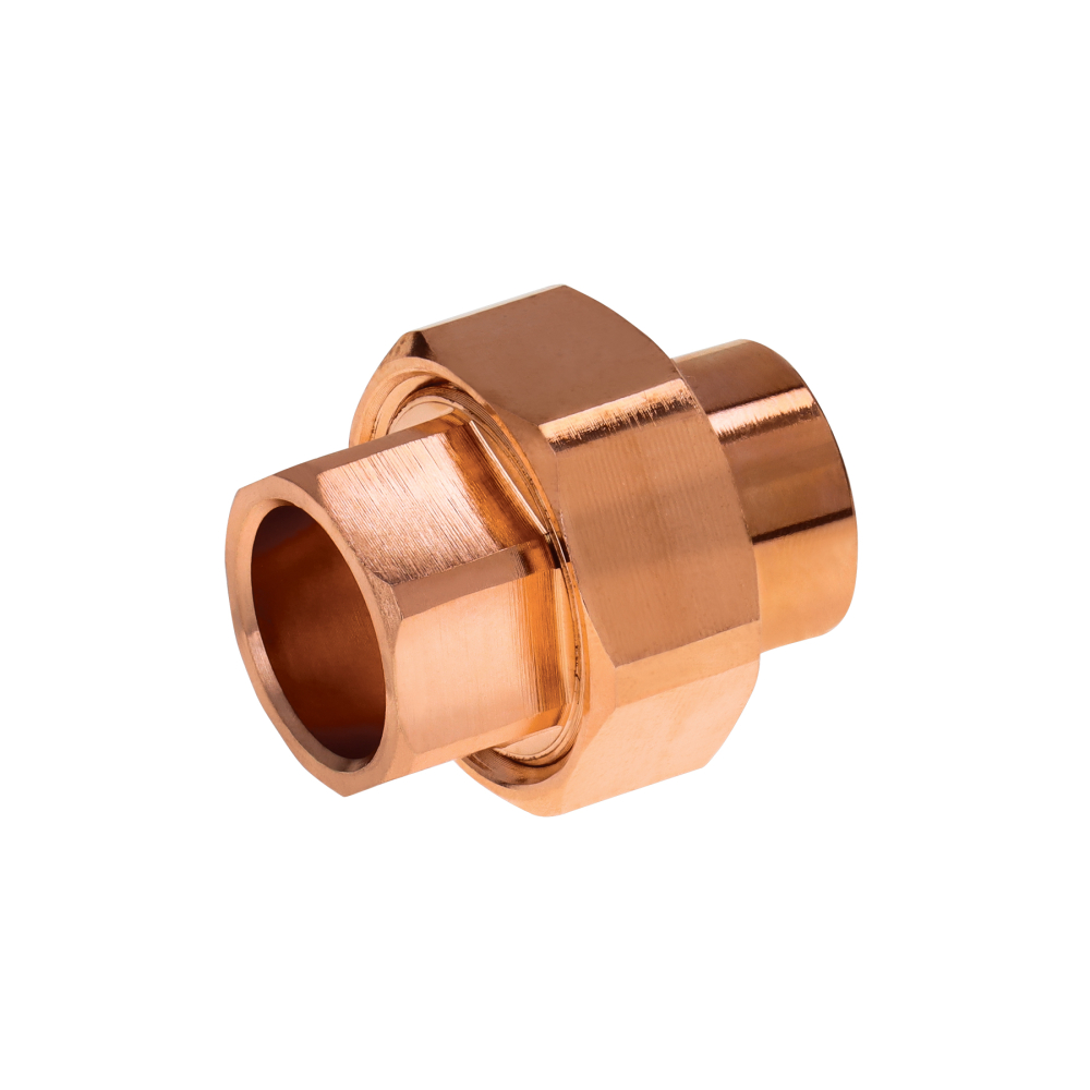 Tuerca unión de cobre de 1/2', FOSET BASIC CC-971B