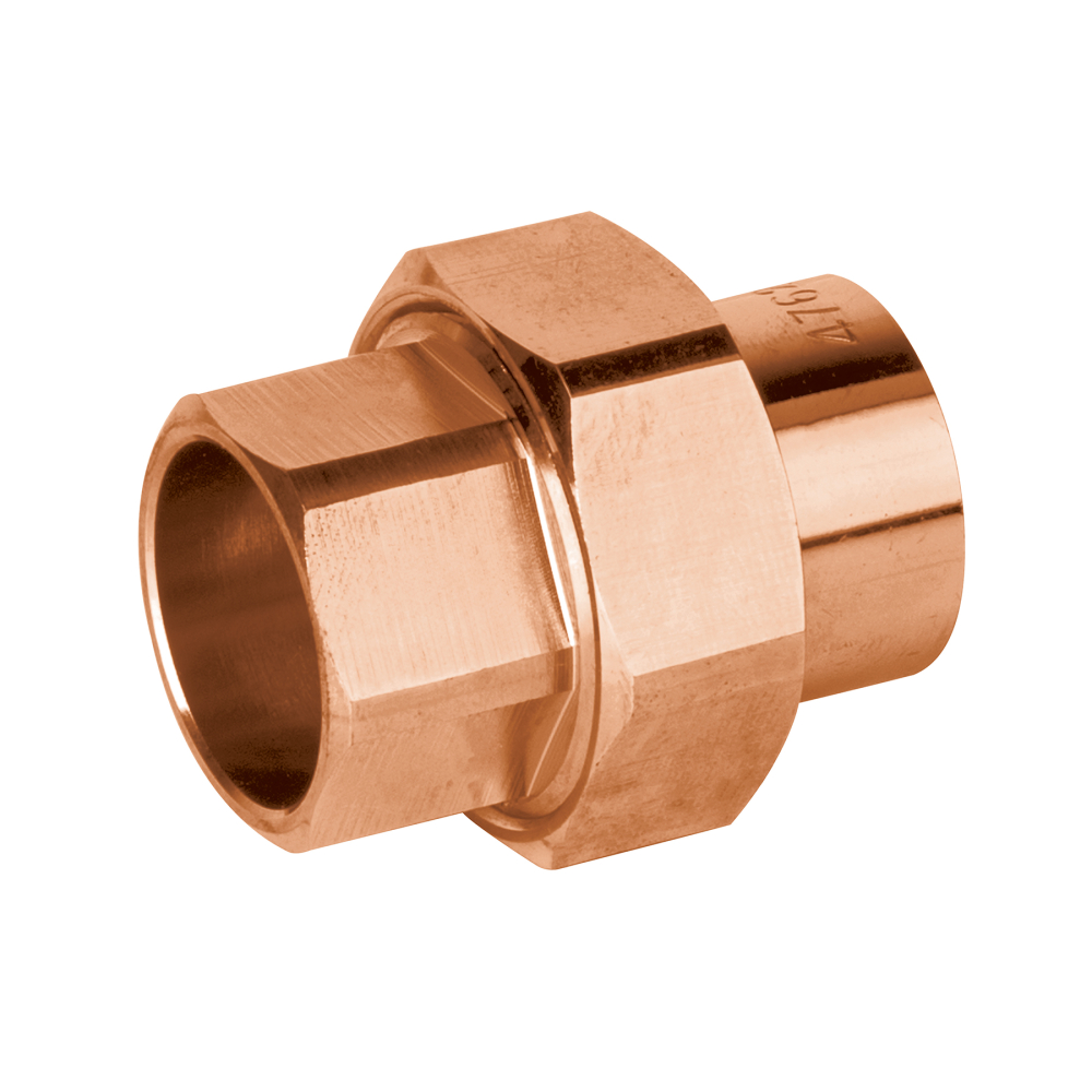 Tuerca unión de cobre de 3/4', FOSET BASIC CC-972B