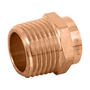 Conector de cobre de rosca exterior 1/2', FOSET BASIC CC-611B