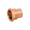 Conector de cobre de rosca interior 1/2', FOSET BASIC CC-601B